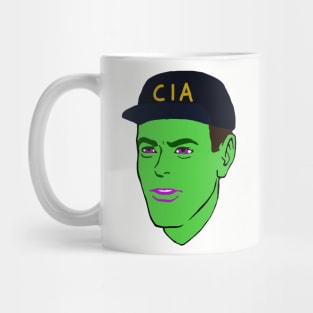 CIA Glow Guy - Meme, Glow In The Dark, Terry Davis Mug